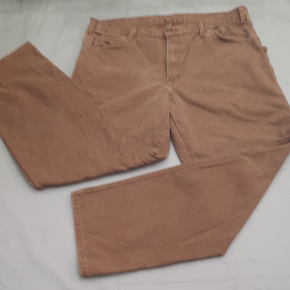 Dickies Classic Brown Men's Carpenters Jeans - 38X32 - Picture 1 of 13